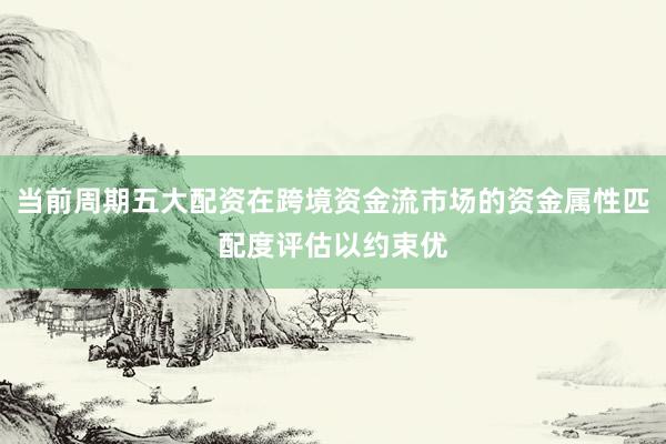 当前周期五大配资在跨境资金流市场的资金属性匹配度评估以约束优